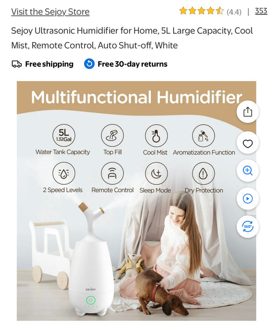 Sejoy Humidifier