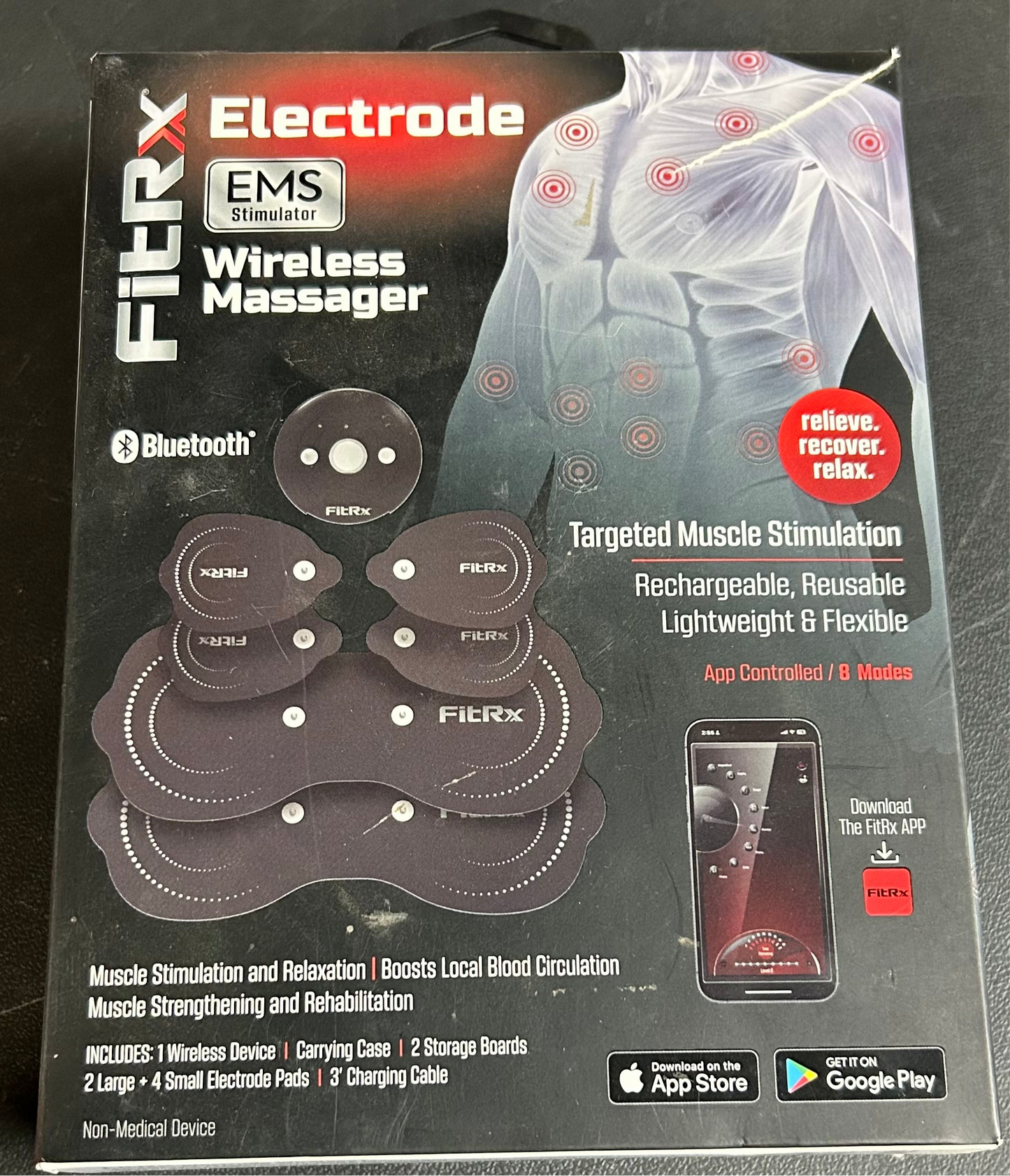 FitRx Electrode Wireless Massager