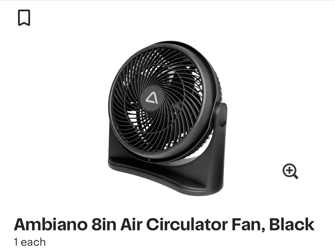 8” Personal Fan