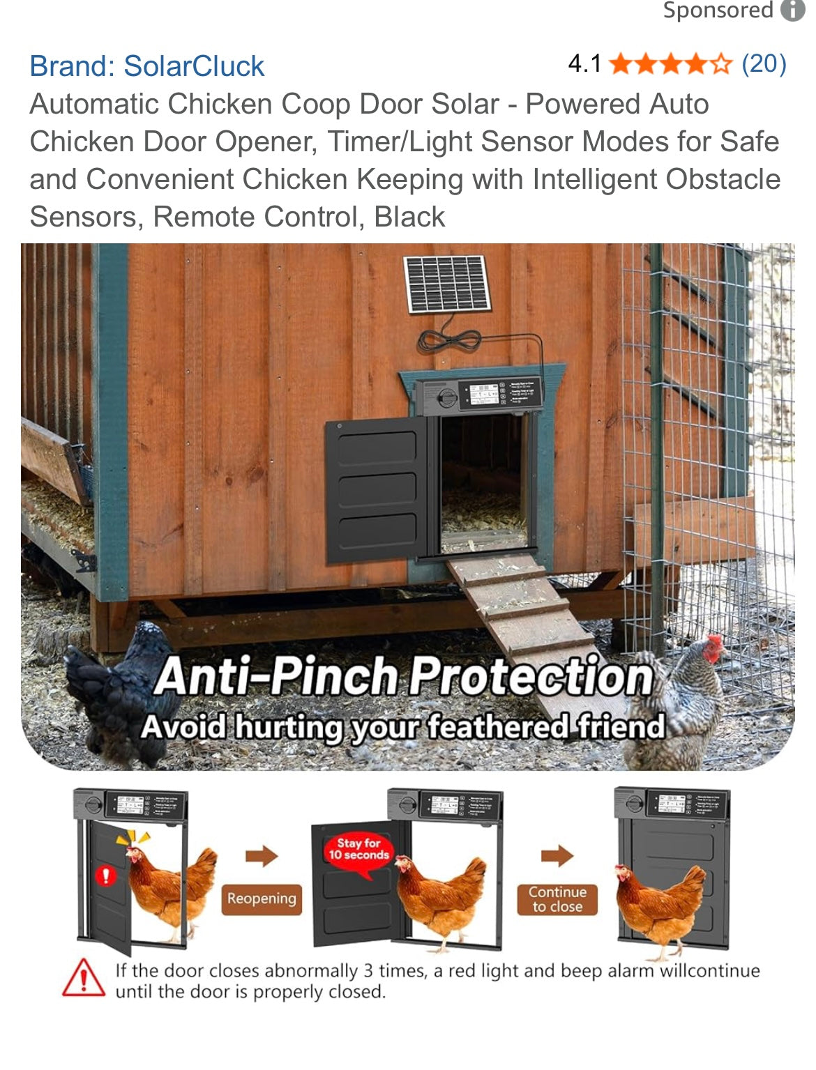 Automatic Chicken coop door