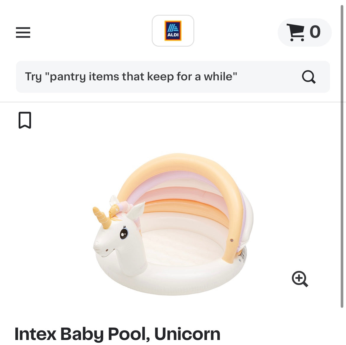 Sun ‘N’ Shade Baby Pool