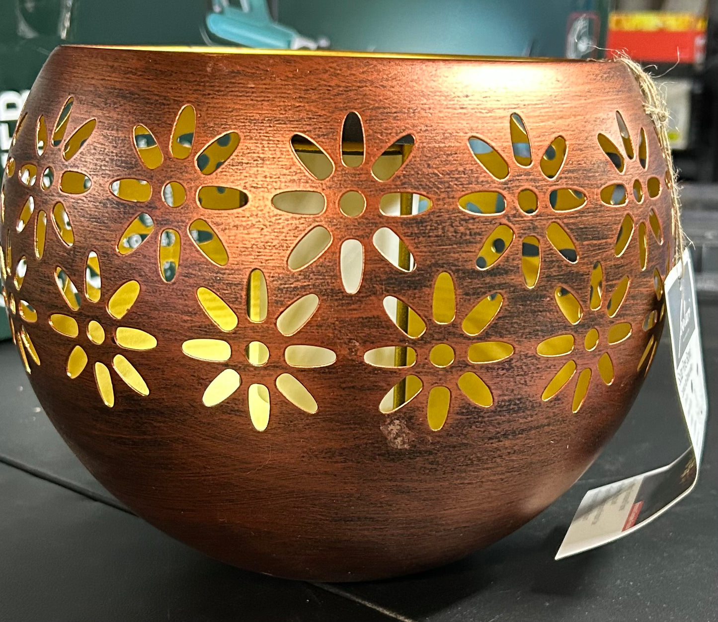 Bronze Solar Fire Bowl