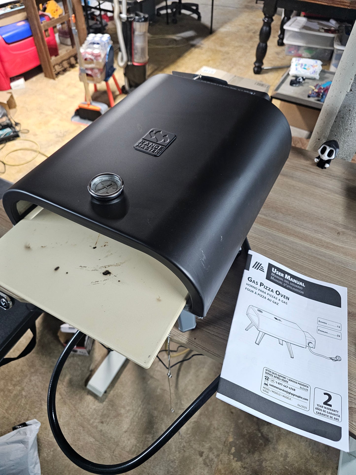 Range Master Pizza Oven Propane