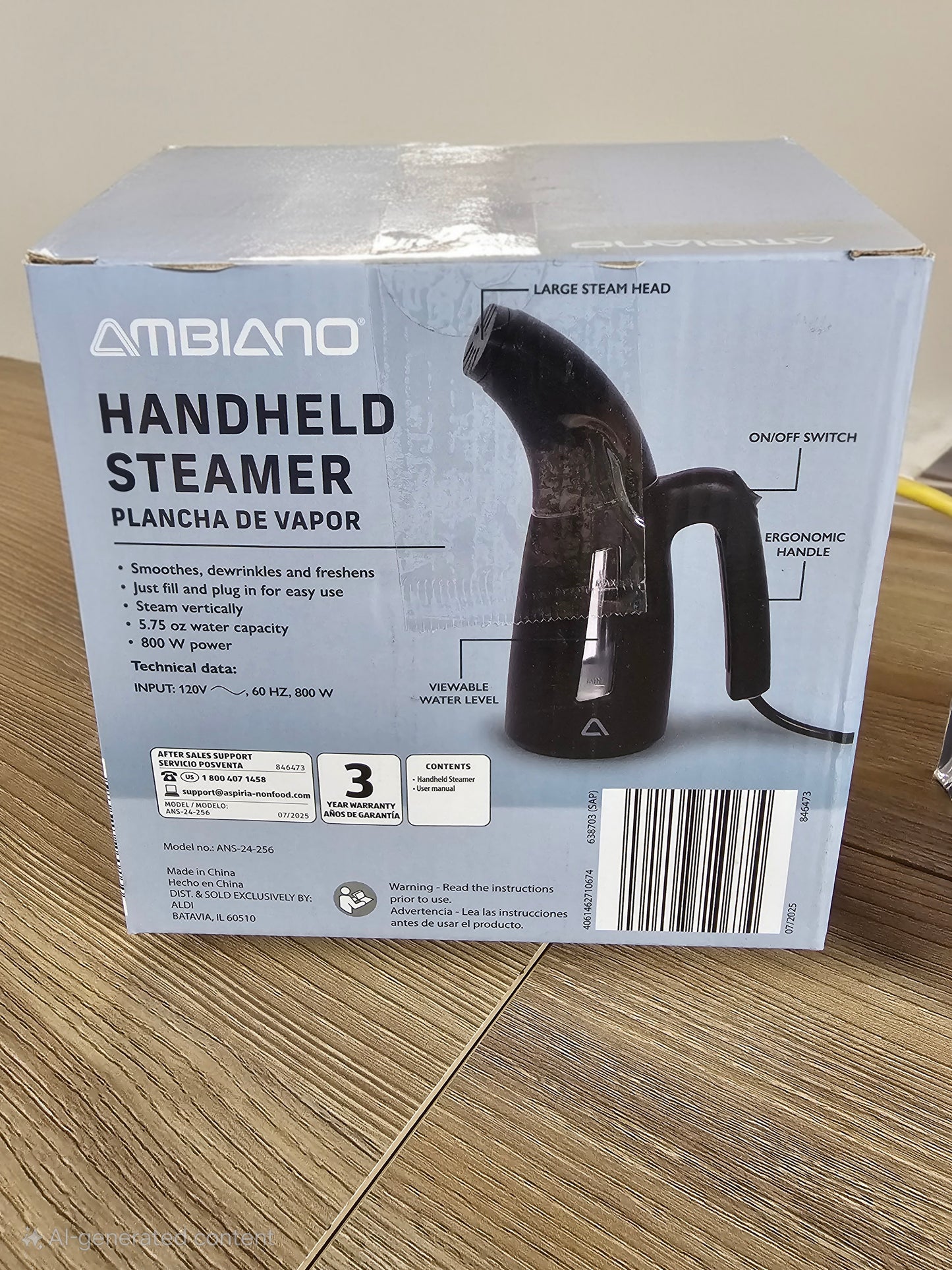 Handheld Steamer Ambiano
