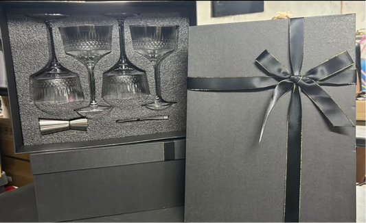 Cocktail Glass Gift Set