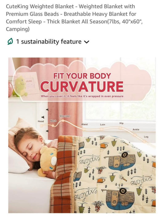 7lb Kids weighted blanket