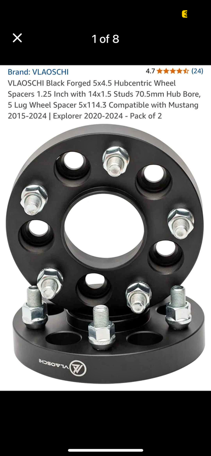 Wheel Spacers - 4 pack