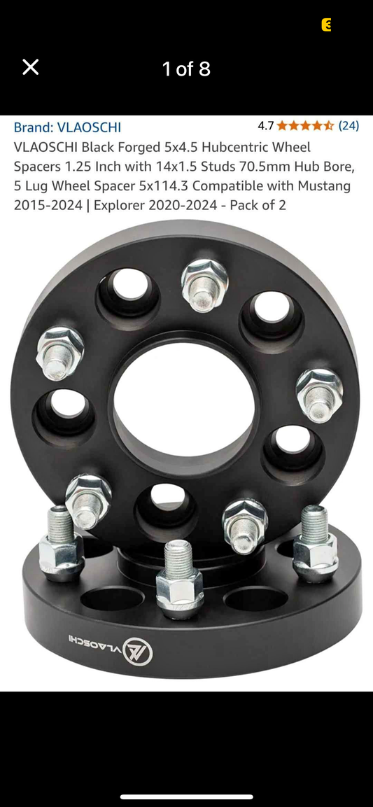 Wheel Spacers - 4 pack