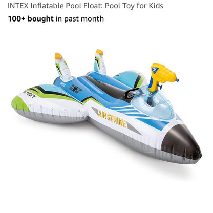 Pool Float - Ride on Plane