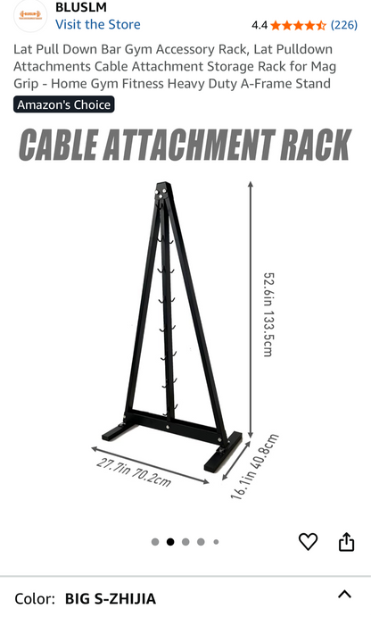 Multi-bar storage rack