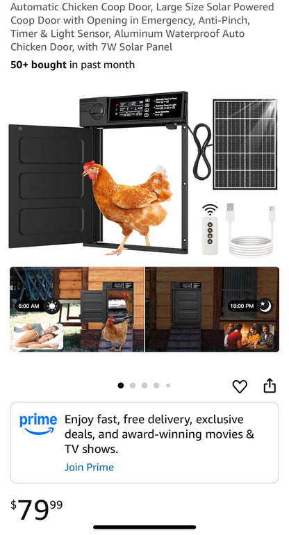 Automatic Chicken coop door
