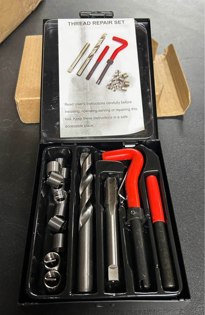 JoyTube Thread Repair Kit, Stainless M12 x 1.25mm