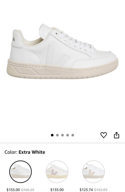 VEJA size 6 women’s sneakers