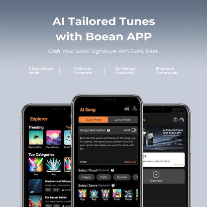 Boean G1 Wireless Bone Conduction Earbuds