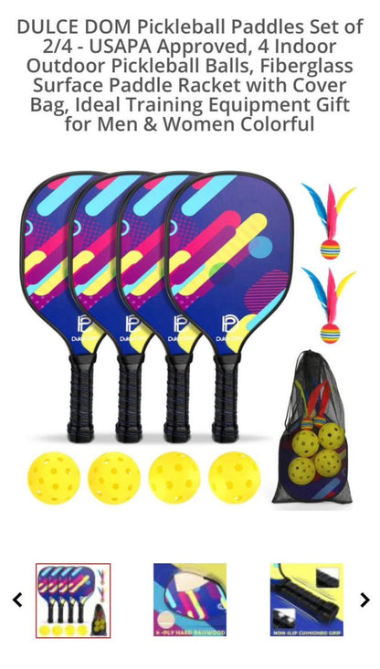 Pickleball set - Dulce Dom