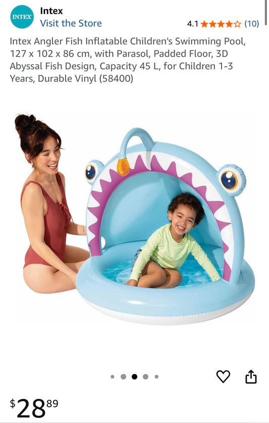 Sun ‘N’ Shade Baby Pool
