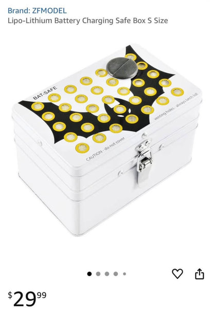 Bat Safe
Lithium battery charging safe box
