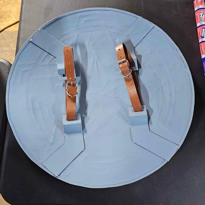 Medieval Battle Damaged Replica 22 Inch Shield