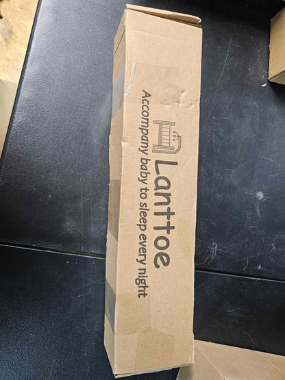 Floor standing baby crib arm