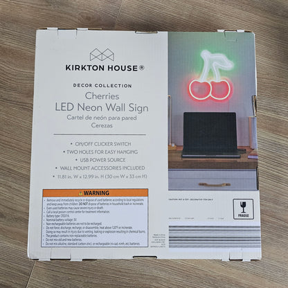 LED Neon Cherry Sign