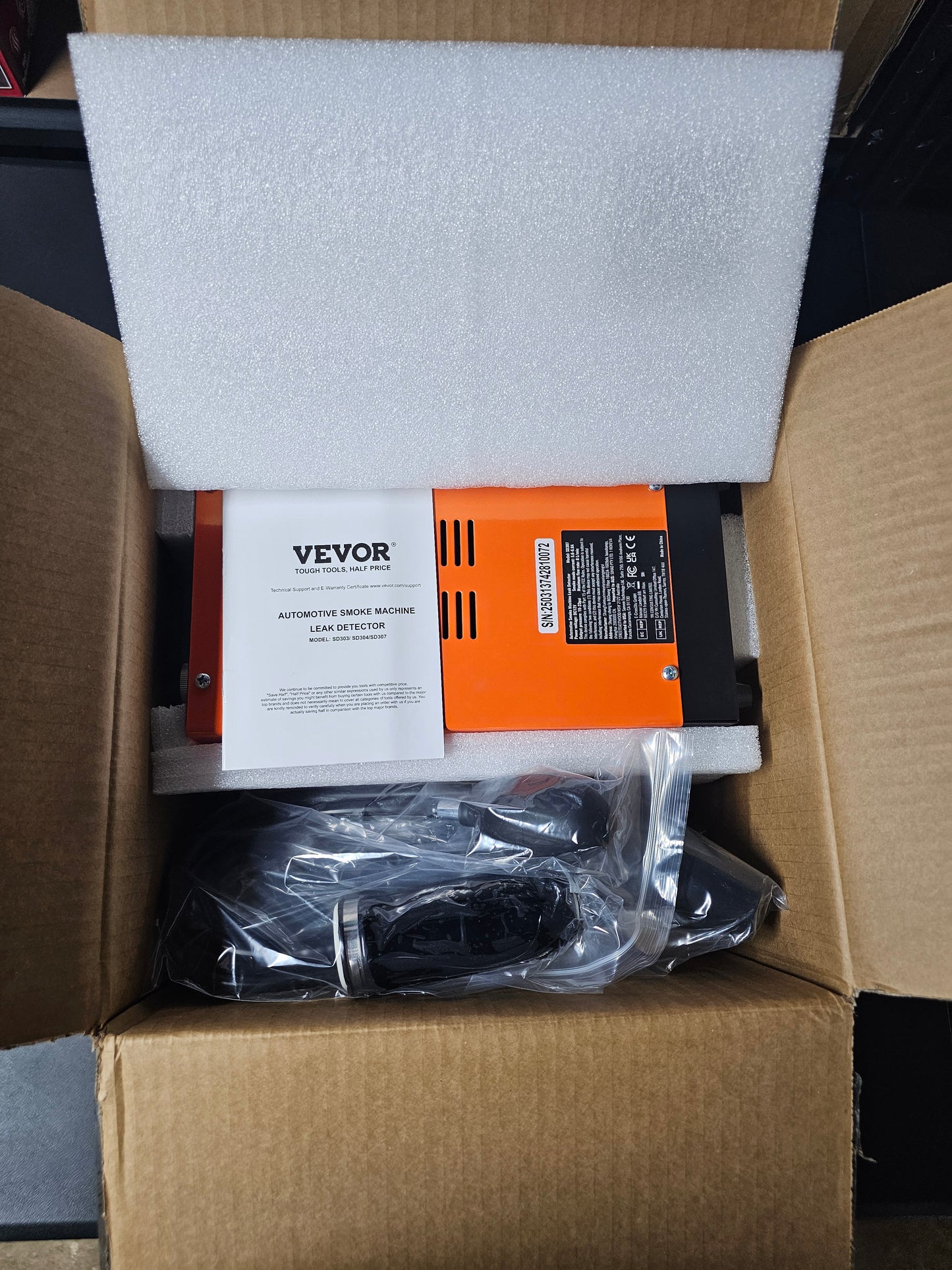 Vevor Automotive Smoke Machine Leak Detector