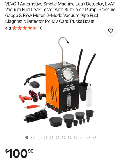 Vevor Automotive Smoke Machine Leak Detector