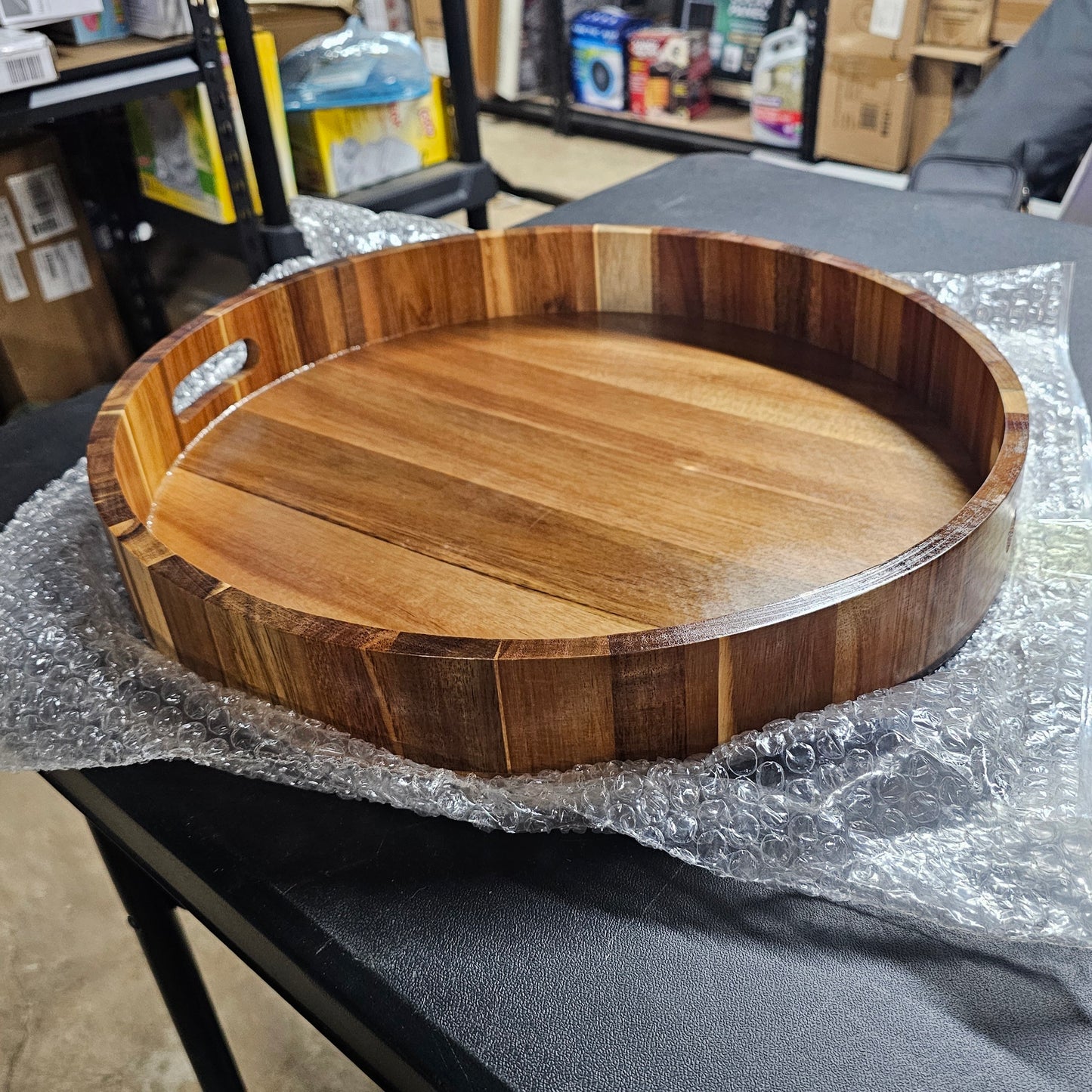 15 Inch Round Serving Tray