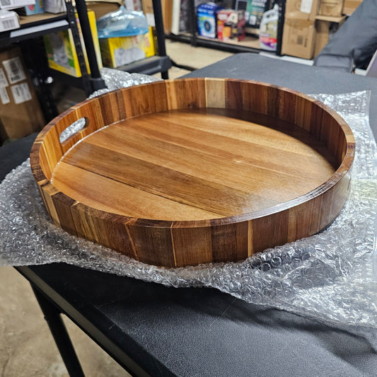 15 Inch Round Serving Tray