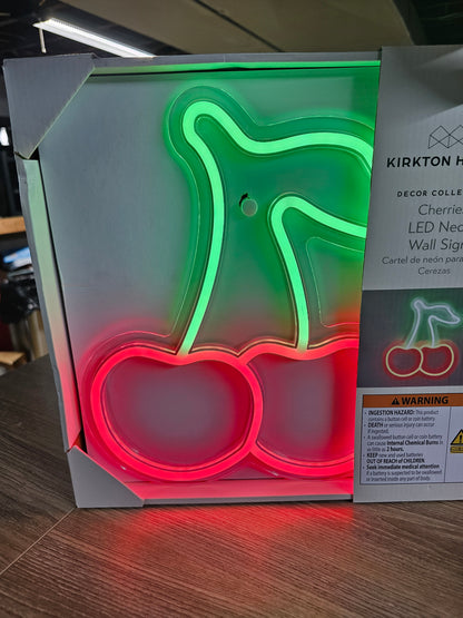 LED Neon Cherry Sign