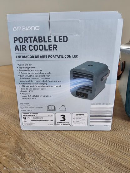 Portable LED Air Cooler
