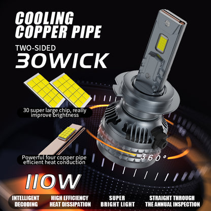 K11 LED headlight H11, 6000k