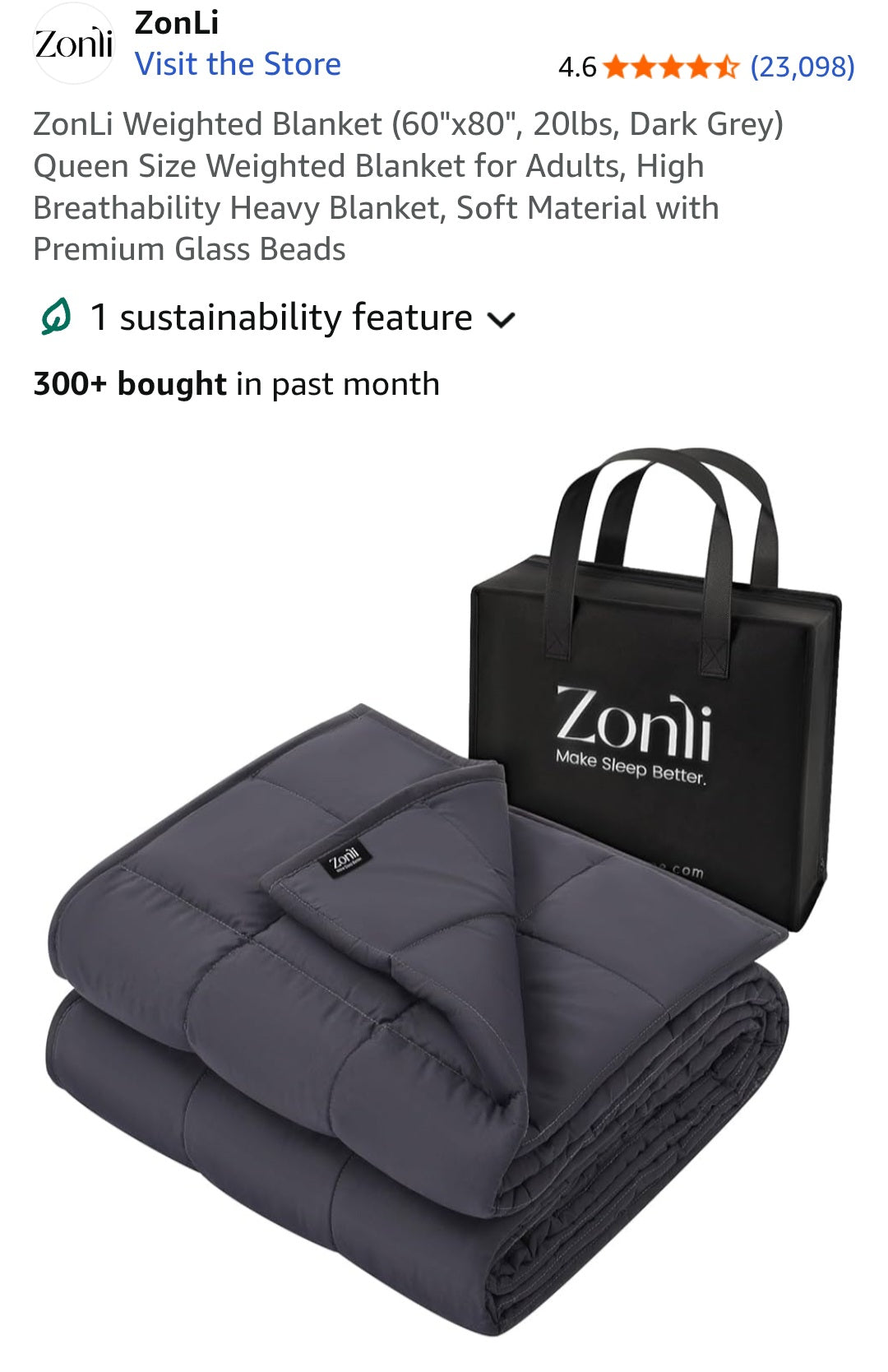 60x80 weighted blanket