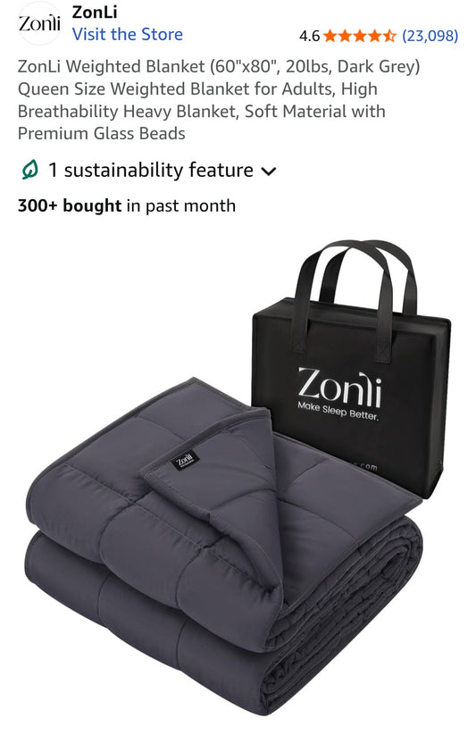 60x80 weighted blanket