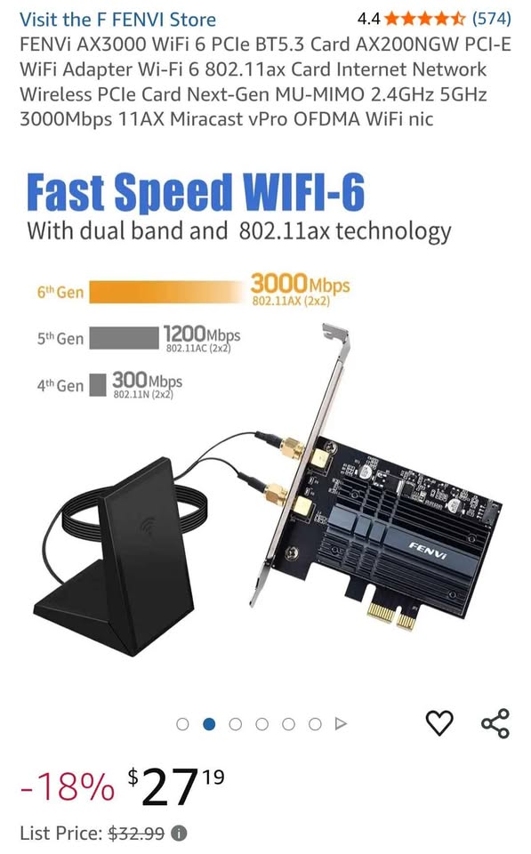 Wifi Adapter Card