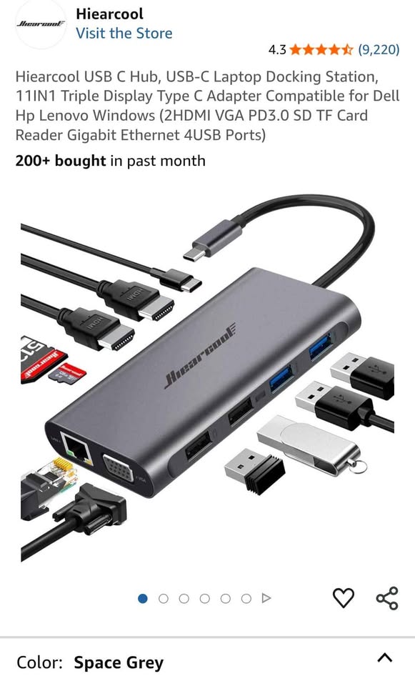 11-1 USB C HUB Hiercool
